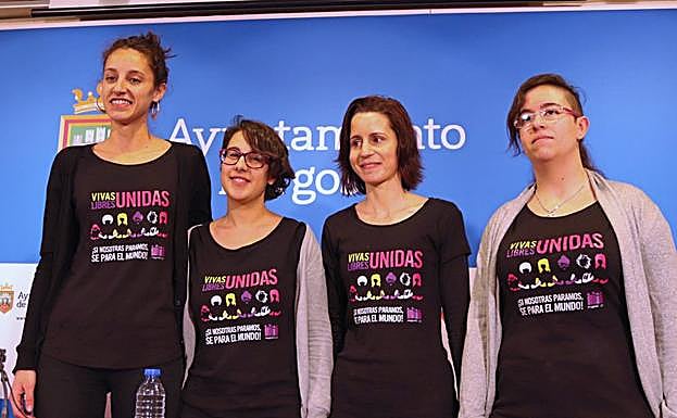 Guinea, Izquierdo, De Ara y Hojas han presentado la postura de Imagina ante la huelga feminista