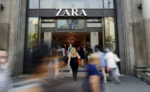 Una de las tiendas del grupo Inditex