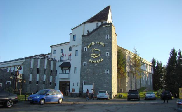 Hotel Castel Dracula, en los Cárpatos orientales de Rumanía.