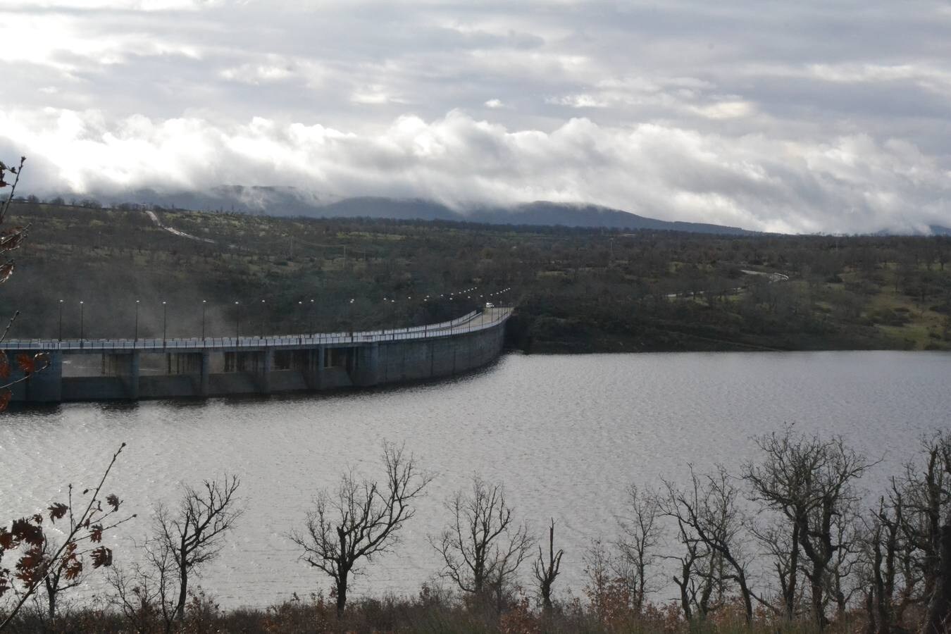 Pantano de Irueña en Ciudad Rodrigo, Salamanca.