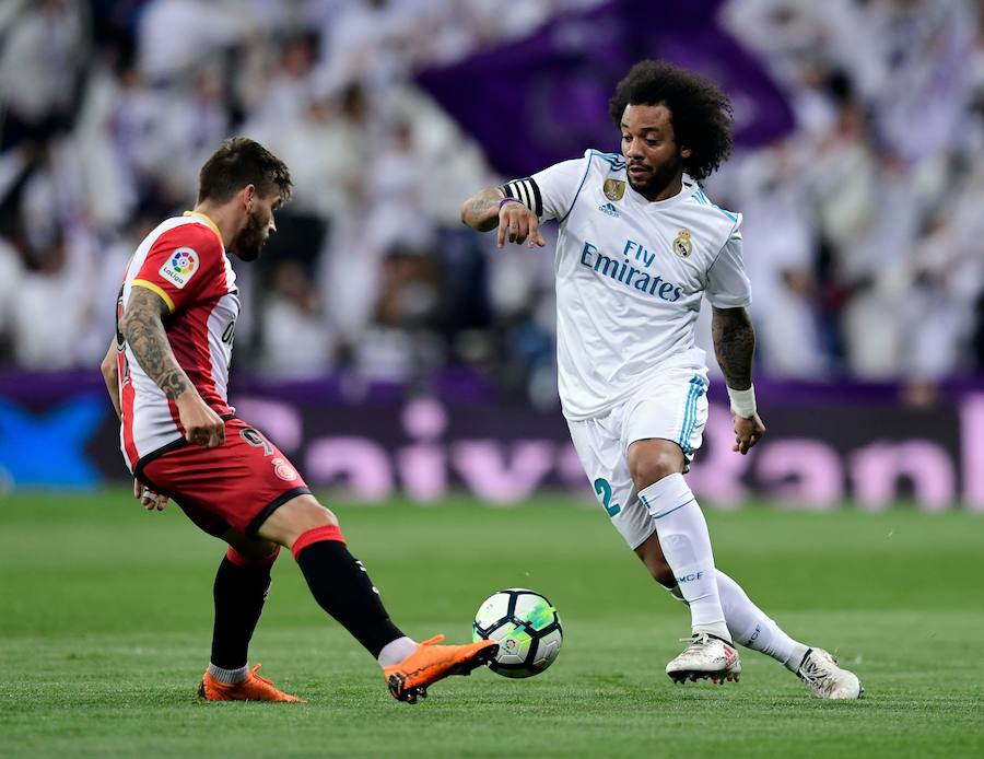 Un gol de Ronaldo y otro de Stuani ponen las tablas en un partido repleto de ocasiones y dinamismo.