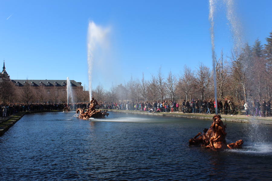 Fotos: Juegos de agua en La Granja