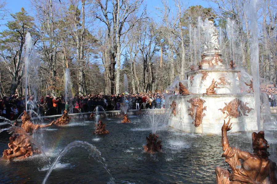 Fotos: Juegos de agua en La Granja