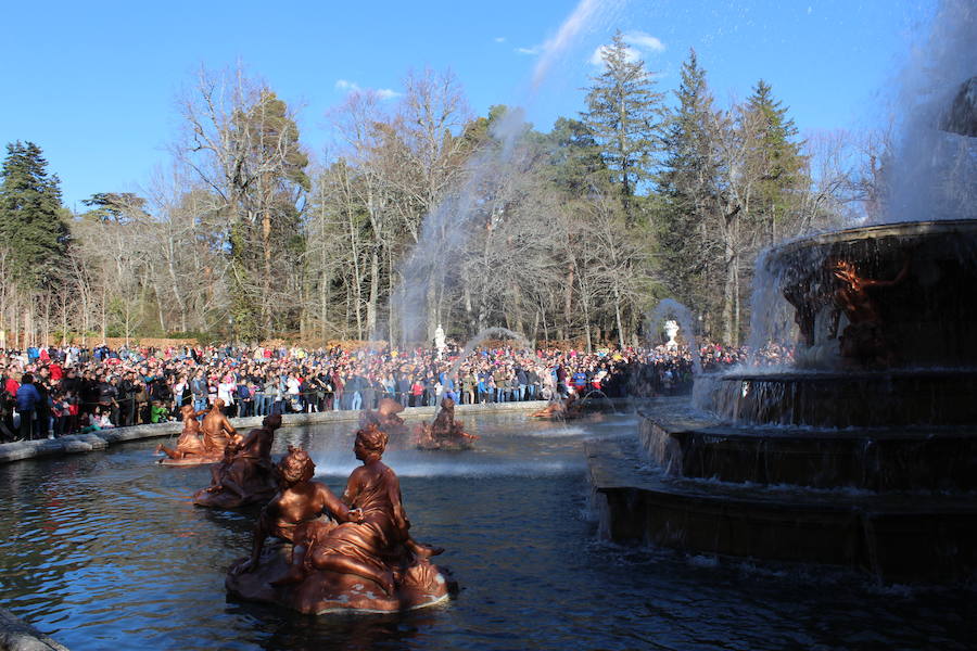 Fotos: Juegos de agua en La Granja