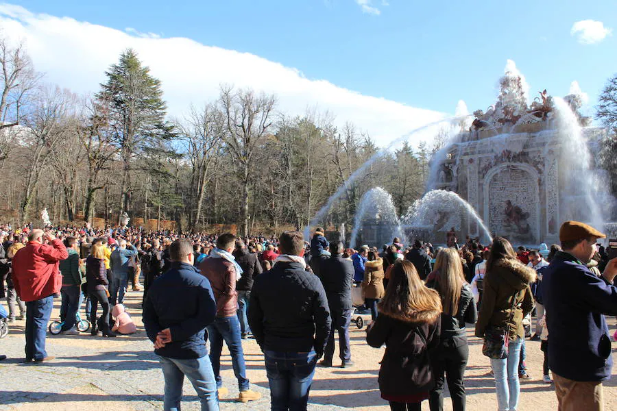 Fotos: Juegos de agua en La Granja