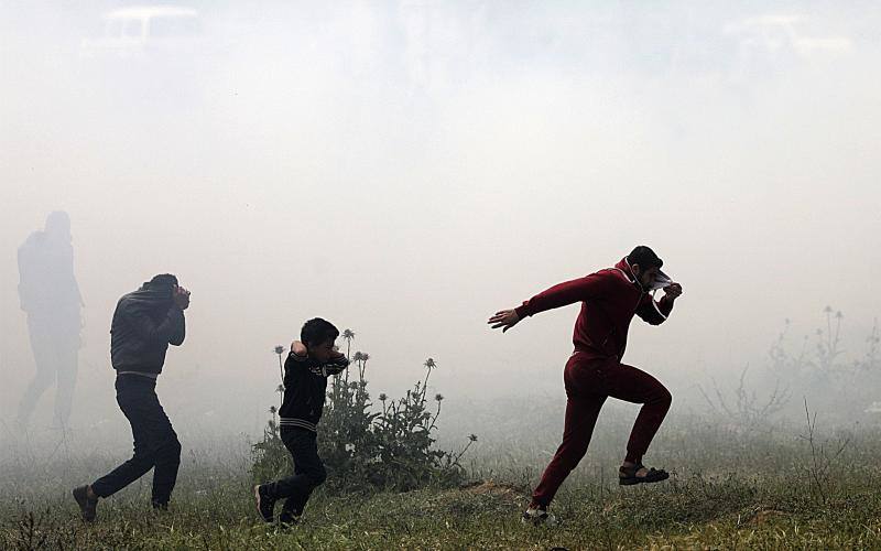 Varios muertos y centenares de heridos durante la reivindicación de los refugiados palestinos para regresar a lo que hoy es Israel