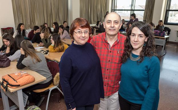 Esther Gómez, Juan Vicente Manzano y Soraya Cámara impartieron el taller