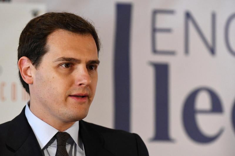 Albert Rivera, en la jornada organizada por 'leonoticias'.