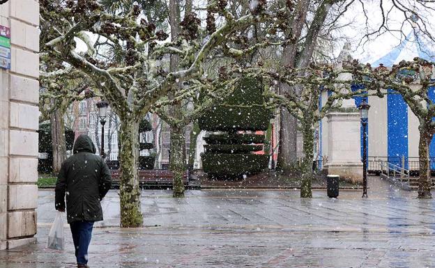 La nieve ha marcado esta jornada de lunes