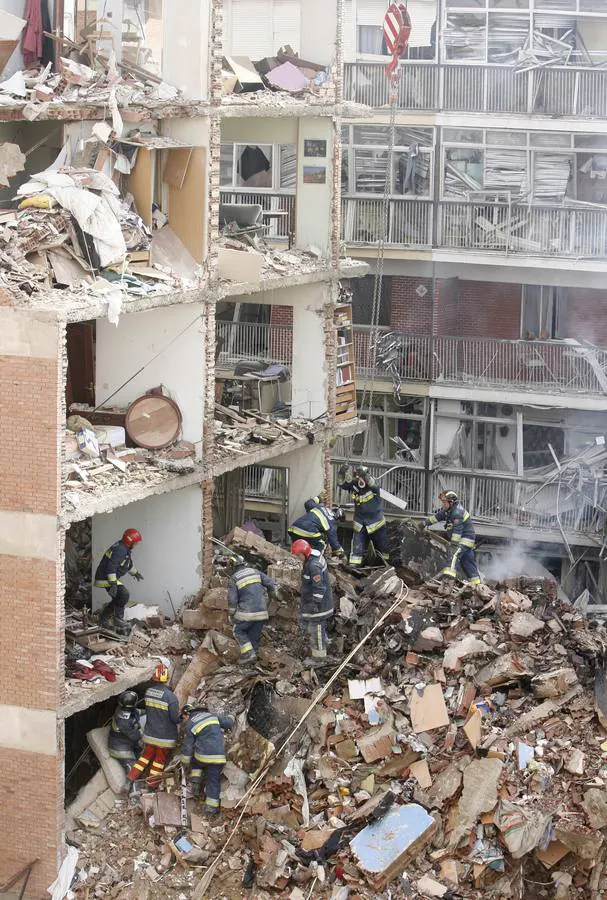 La explosión de gas ocurrida el 1 de mayo de 2007 en la calle Gaspar Arroyo de la capital palentina, se saldó con el trágico balance de nueve muertos, más de una treintena de heridos