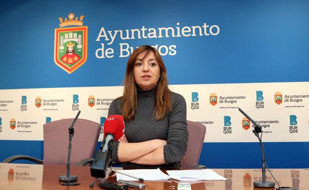 Carolina Blasco, portavoz municipal y presidenta de Aguas de Burgos