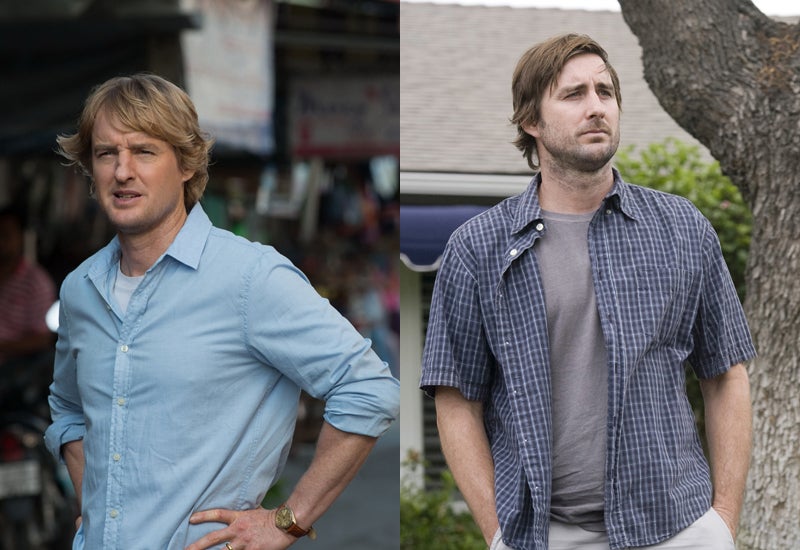 Los actores, Owen Wilson y Luke Wilson, son hermanos.