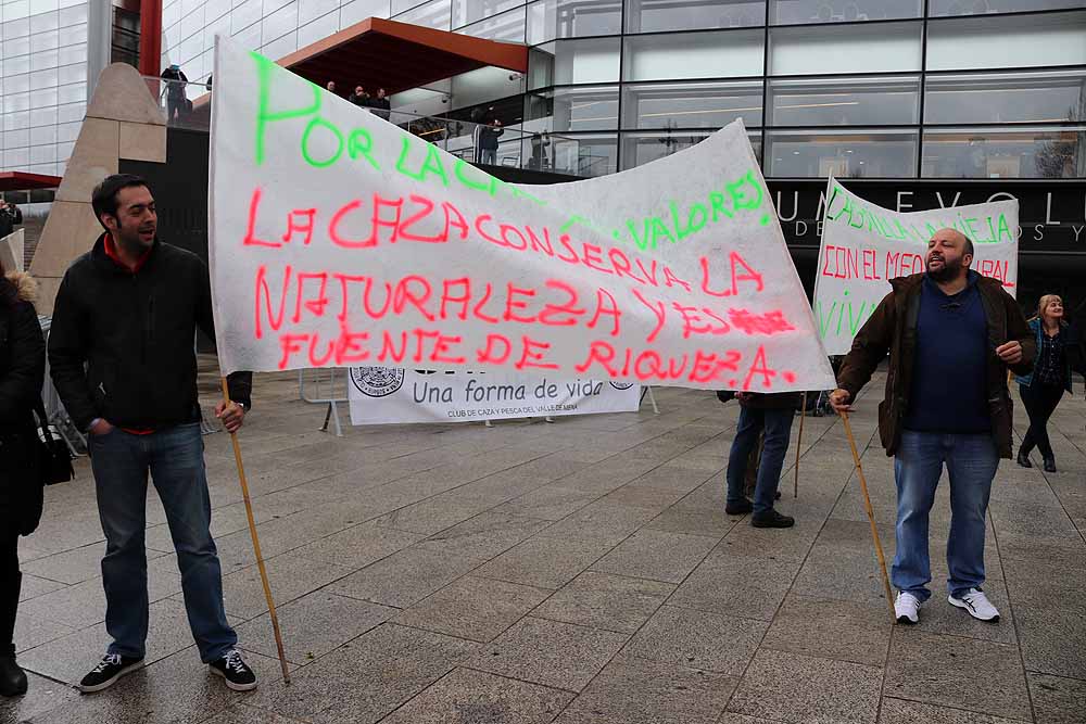 Fotos: Concentración de cazadores en Burgos