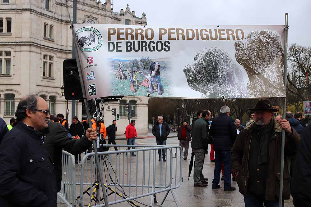Fotos: Concentración de cazadores en Burgos