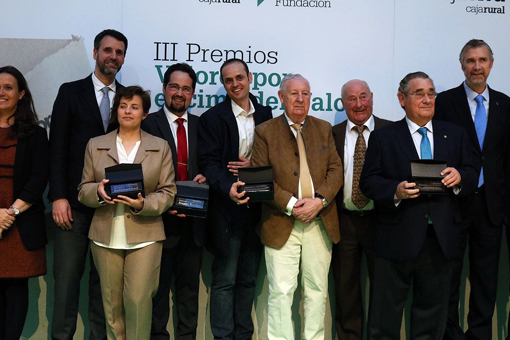 La Fundación Caja Rural de Burgos ha entregado los galardones de la tercera edición de los Premios Valores por Encima del Valor