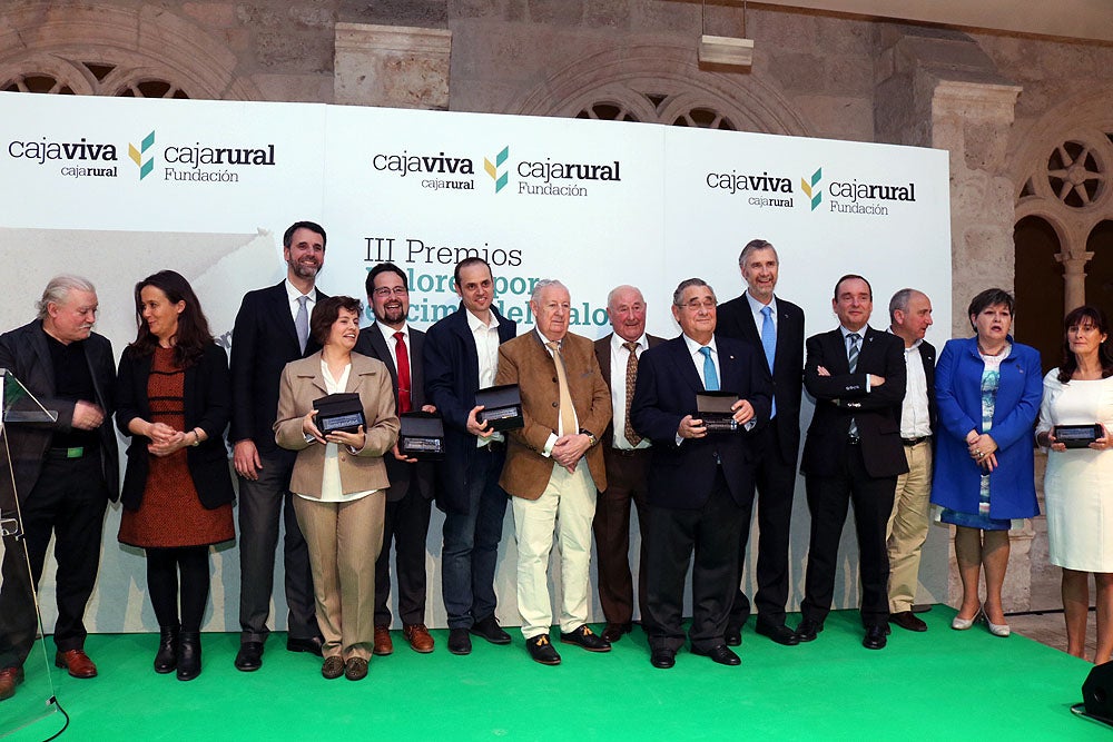 La Fundación Caja Rural de Burgos ha entregado los galardones de la tercera edición de los Premios Valores por Encima del Valor