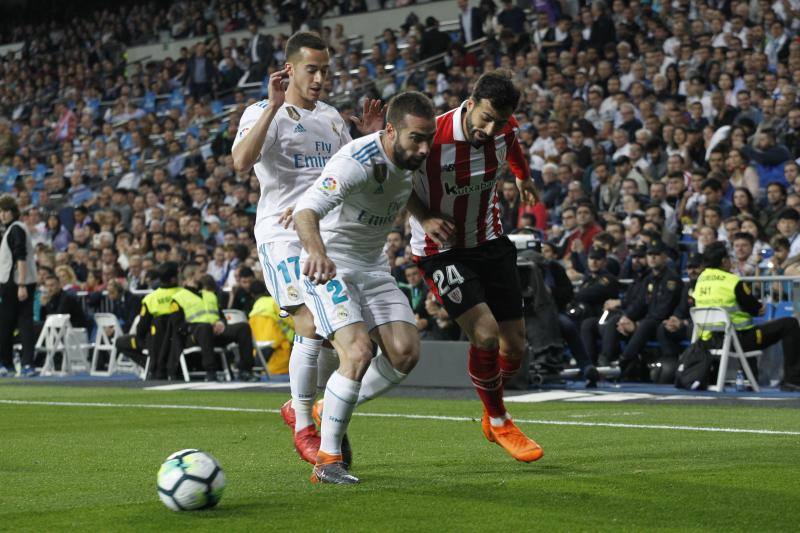 El Real Madrid y el Athletic se enfrentaron en el Bernabéu en la 33ª jornada de Liga.