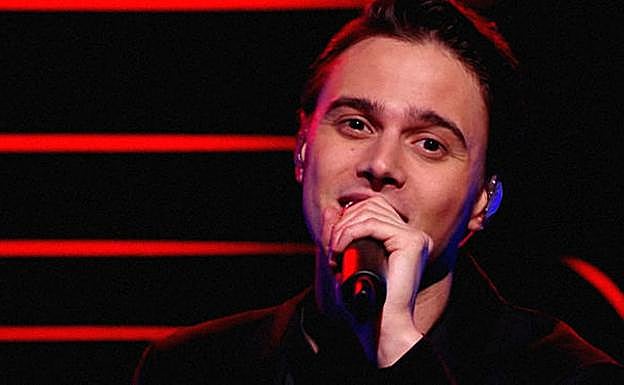 Alekseev, representante bielorruso de Eurovisión 2018. 