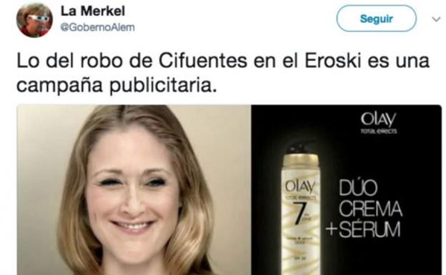 Las cremas y la dimisión de Cifuentes encienden Twitter