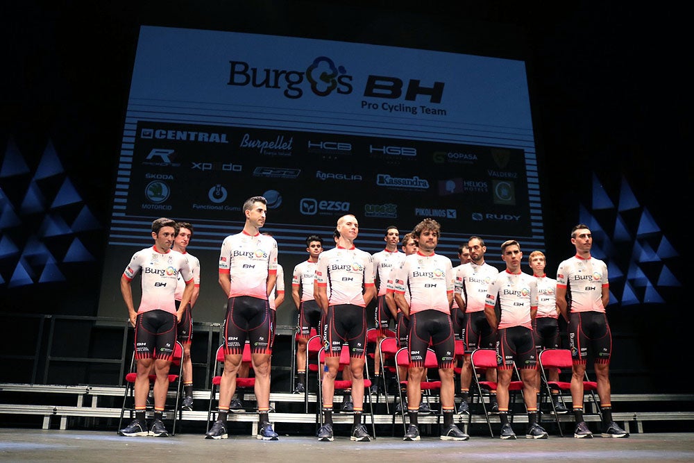 Fotos: El Burgos BH presenta su estructura para hacer frente a la primera temporada como equipo Continental Profesional