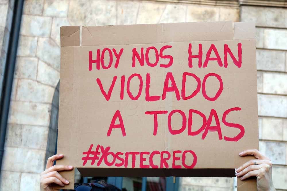 Fotos: Manifestación en Burgos contra la sentencia de &#039;La Manada&#039;