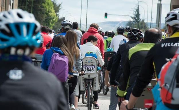 El Día de la Bici congregó el pasado año cerca de 7.000 participantes
