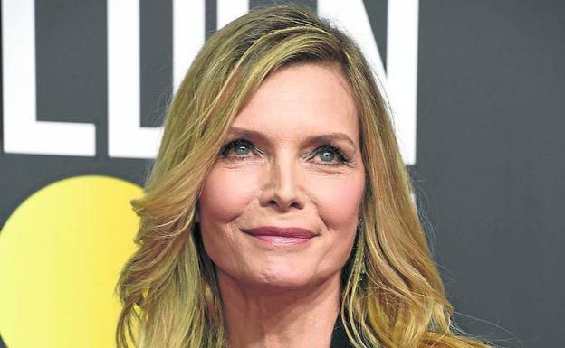 Michelle Pfeiffer, en la entrega de los Globos de Oro.