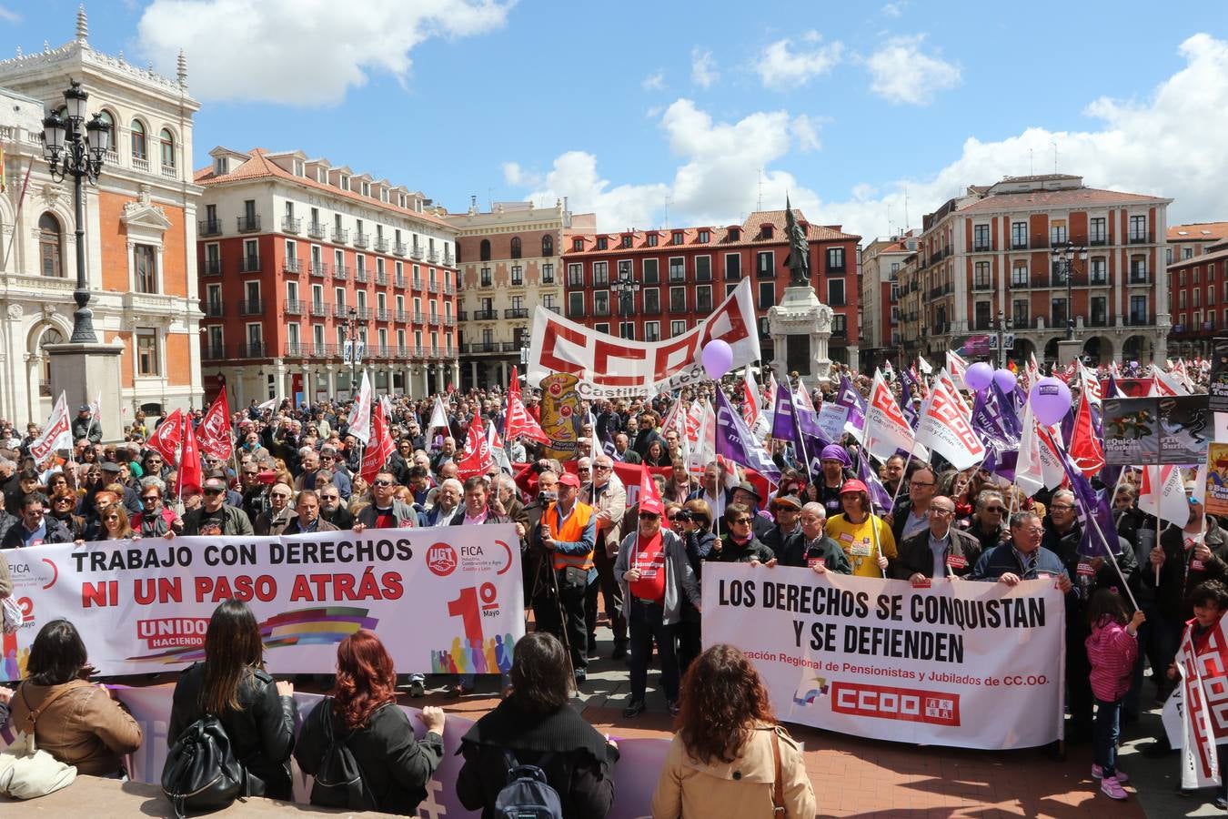 Fotos: Manifestación del Primero de Mayo en Valladolid