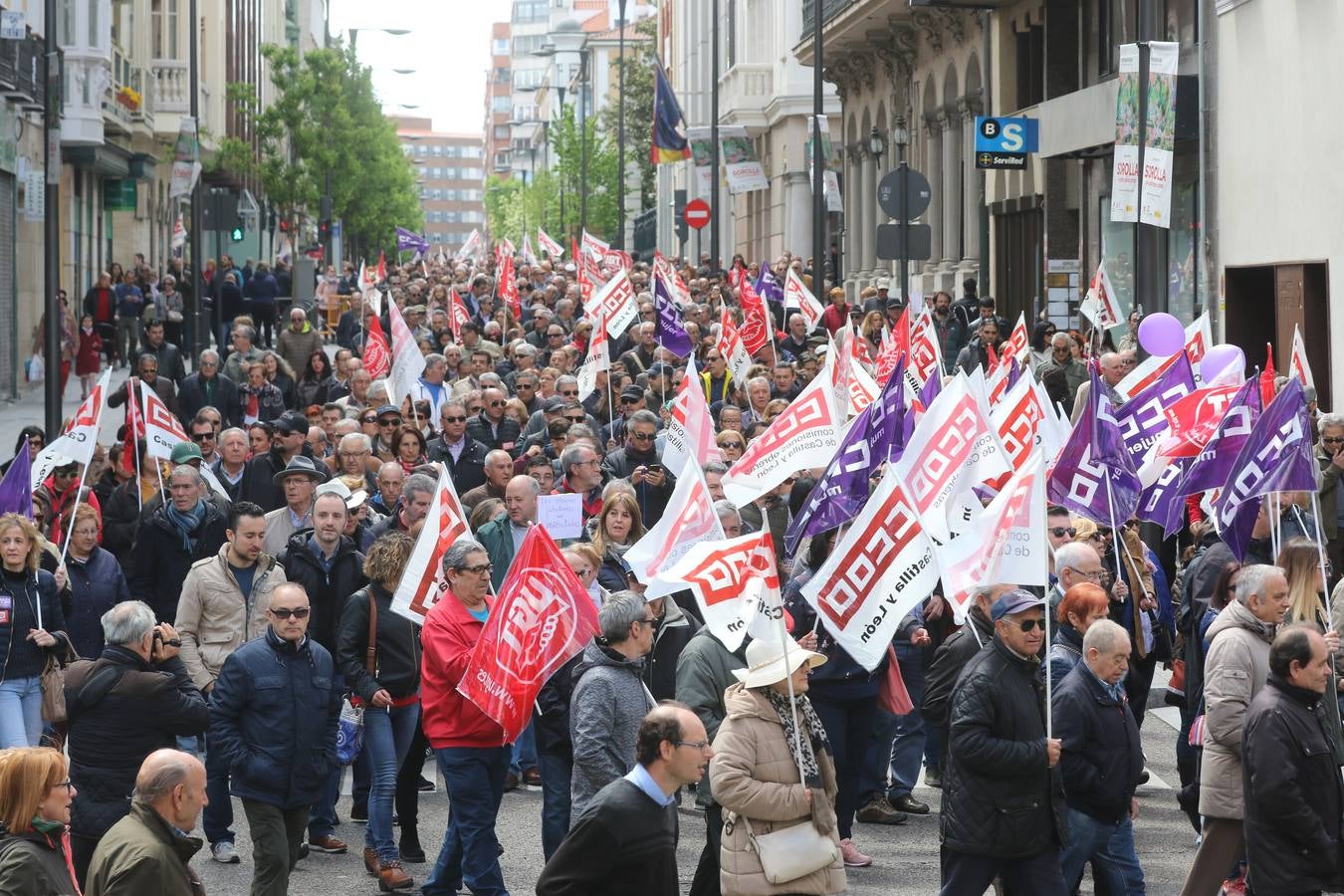 Fotos: Manifestación del Primero de Mayo en Valladolid