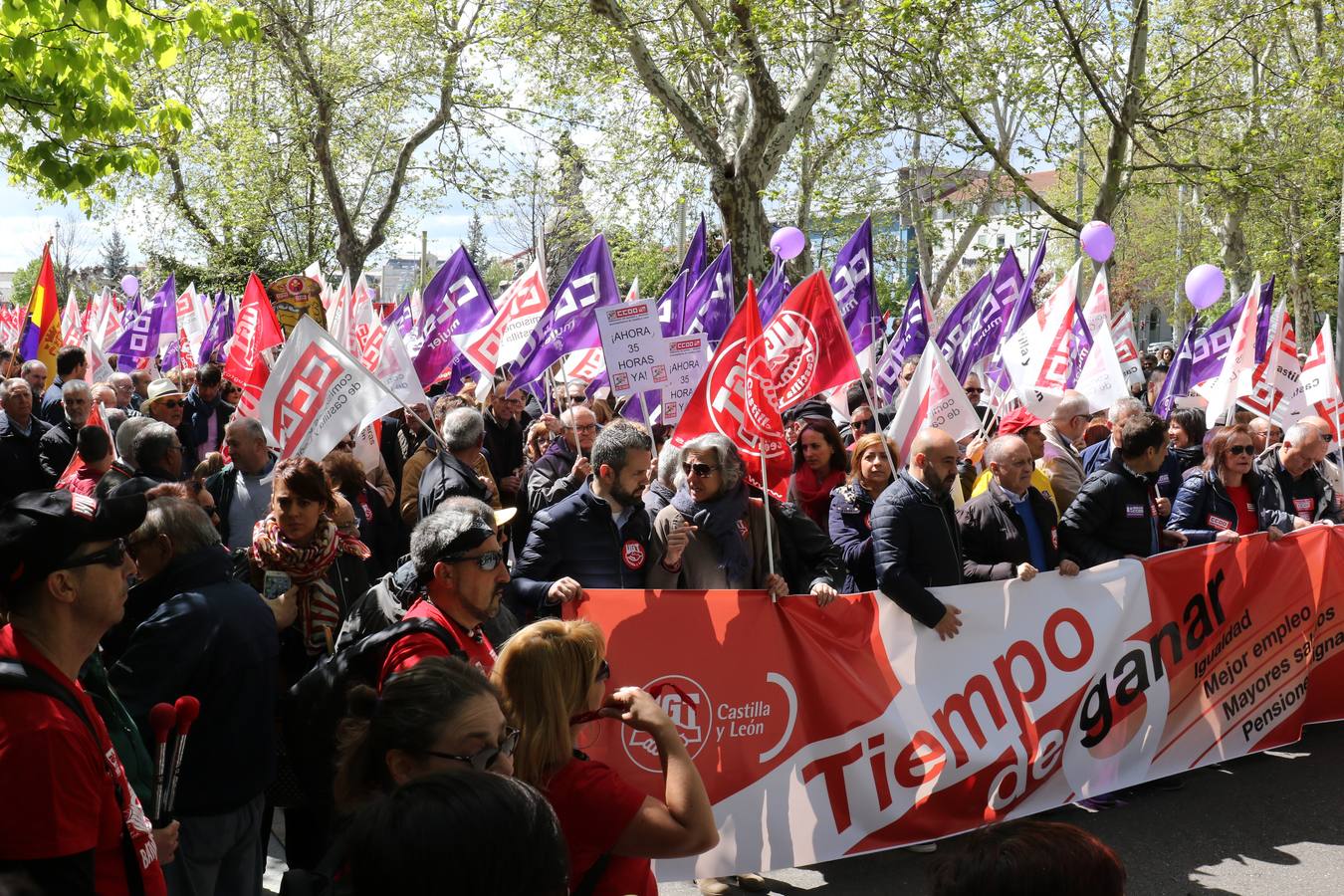 Fotos: Manifestación del Primero de Mayo en Valladolid