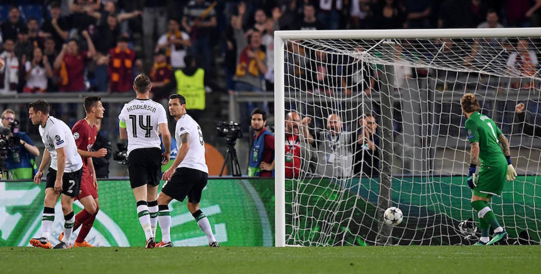 Al igual que en la ida la semifinal entre Roma y Liverpool fue muy interesante porque ambos equipos buscaron la meta rival y la encontraron. 