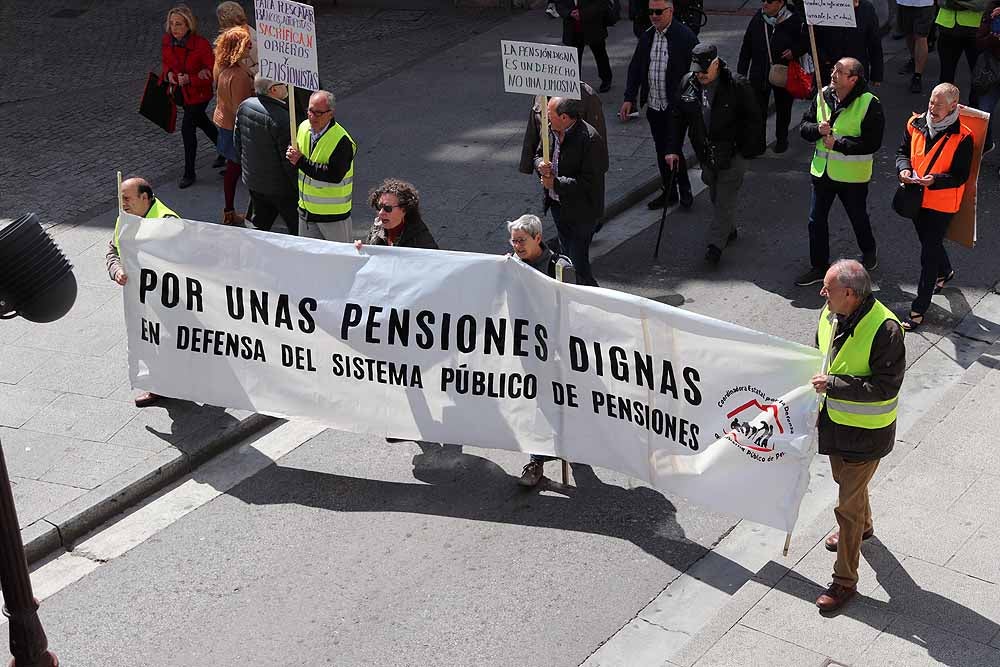 Fotos: Manifestación en defensa de las pensiones