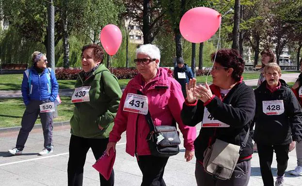 Participantes llegando a meta