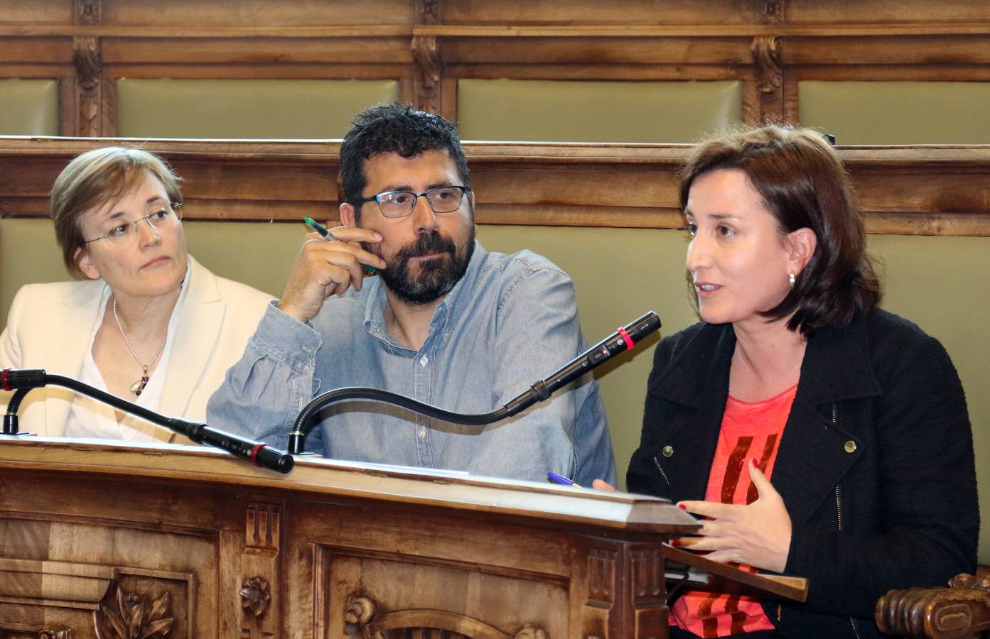 Fotos: Pleno en el Ayuntamiento de Valladolid