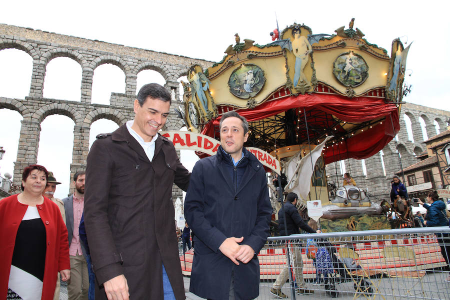 Fotos: Pedro Sánchez en Segovia