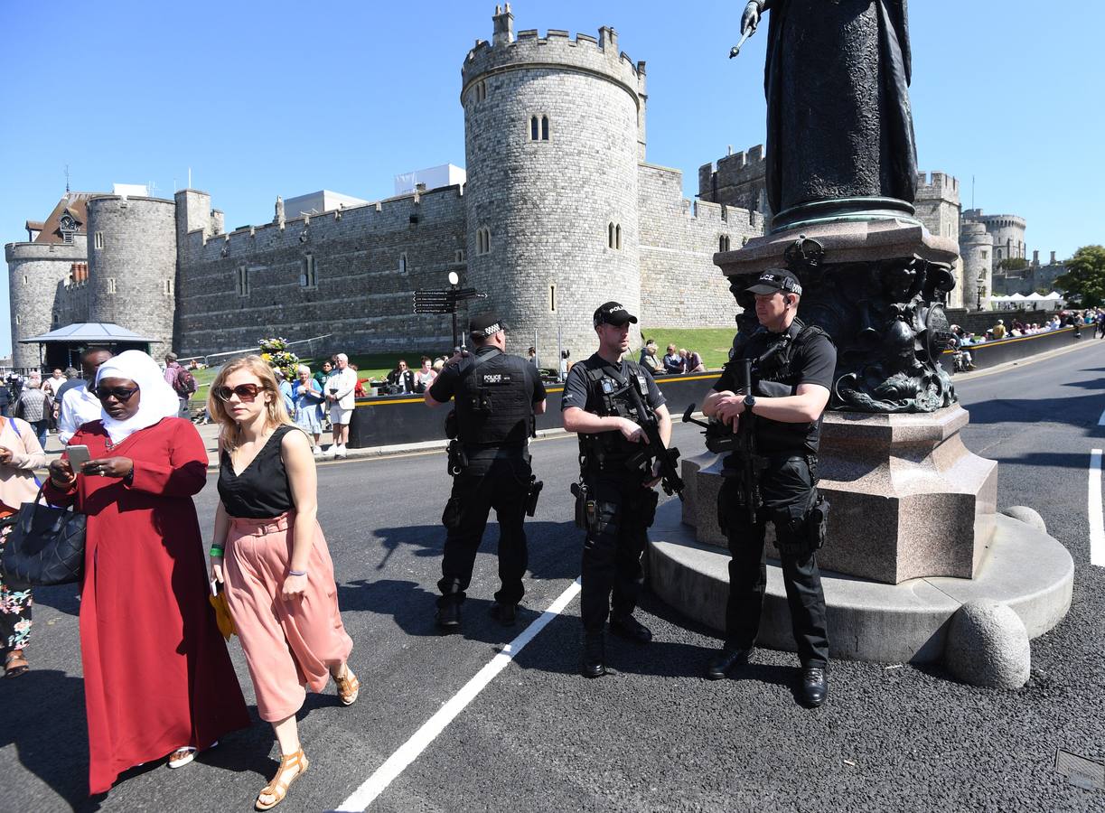 El Reino Unido se encuentra inmerso en una creciente espectación ante la boda del príncipe Enrique y la exactriz estadounidense Meghan Markle que se celebra el próximo sábado en la capilla de San Jorge, en el castillo de Windsor