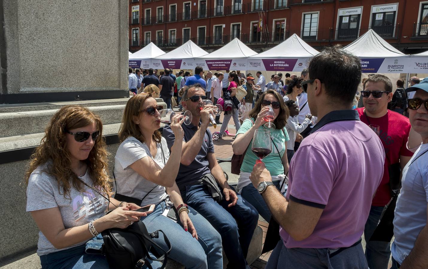 Fotos: Cata del sábado por la mañana en la feria &#039;Valladolid, Plaza Mayor del Vino&#039;