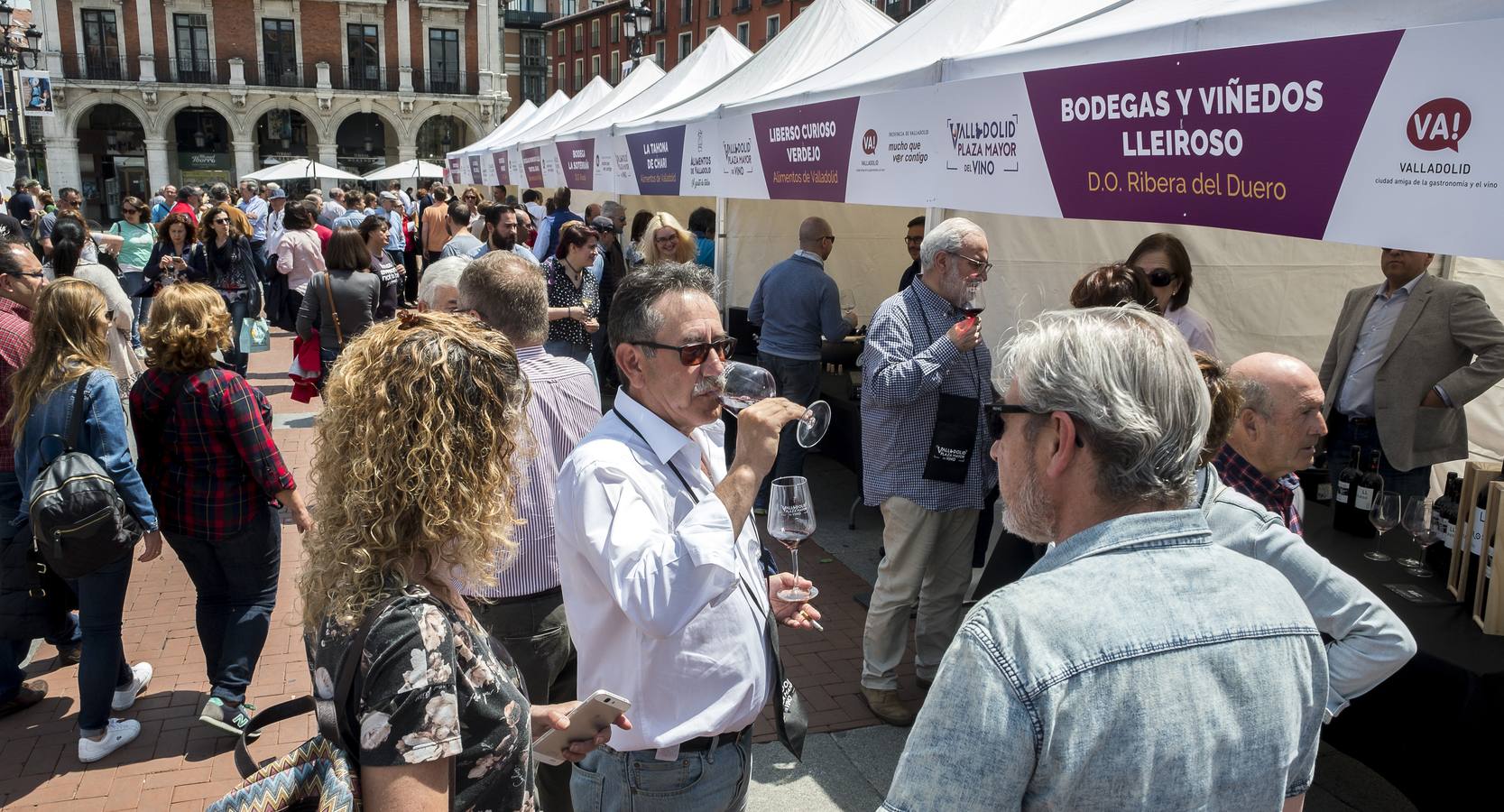 Fotos: Cata del sábado por la mañana en la feria &#039;Valladolid, Plaza Mayor del Vino&#039;