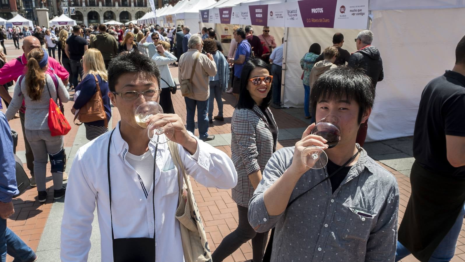 Fotos: Cata del sábado por la mañana en la feria &#039;Valladolid, Plaza Mayor del Vino&#039;