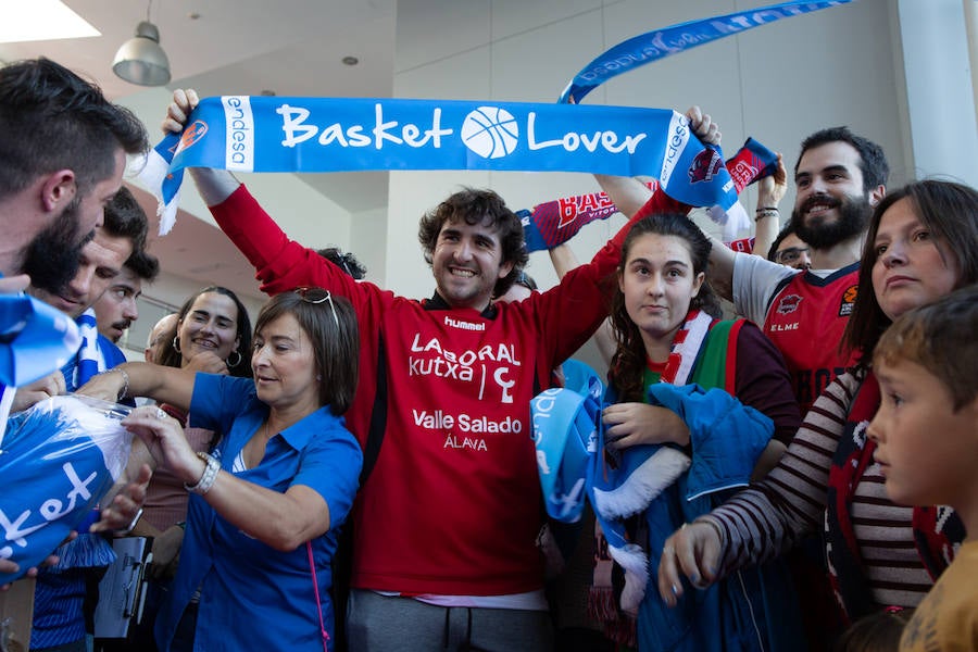 Un millar de aficionados del San Pablo viajan a Vitoria de la mano de Endesa para disfrutar del choque frente al Kirolbet Baskonia.