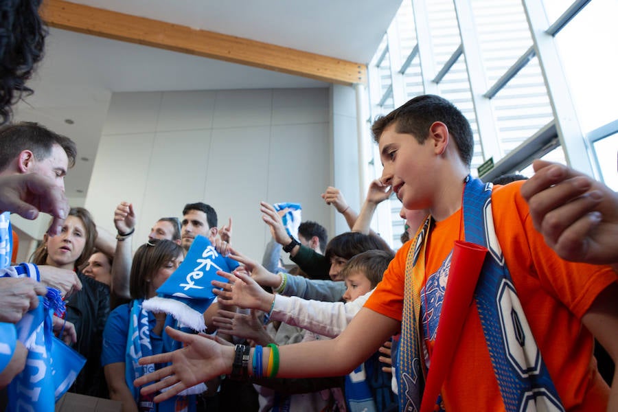 Un millar de aficionados del San Pablo viajan a Vitoria de la mano de Endesa para disfrutar del choque frente al Kirolbet Baskonia.