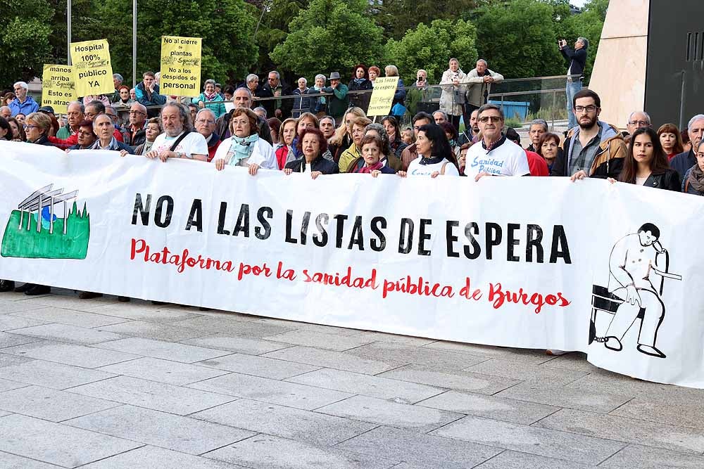 Fotos: Un millar de burgaleses salen a la calle para exigir una sanidad pública de calidad