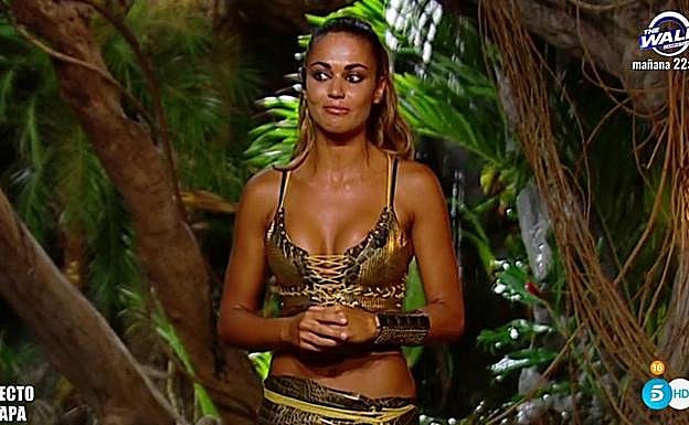 Lara Álvarez en 'Supervivientes'. 