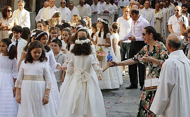 Celebración del Corpus.