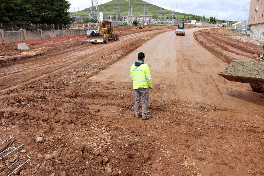Fotos: Así avanzan las obras en el Puente de las Rebolledas