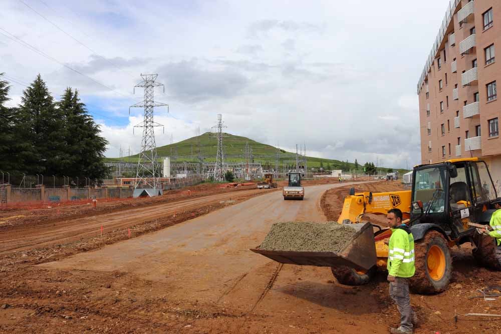 Fotos: Así avanzan las obras en el Puente de las Rebolledas