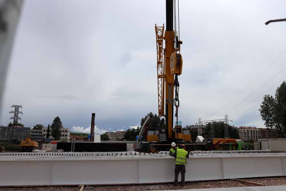 Fotos: Así avanzan las obras en el Puente de las Rebolledas