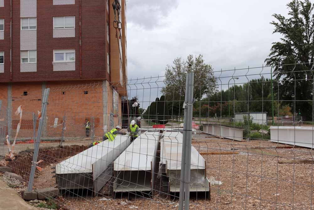 Fotos: Así avanzan las obras en el Puente de las Rebolledas