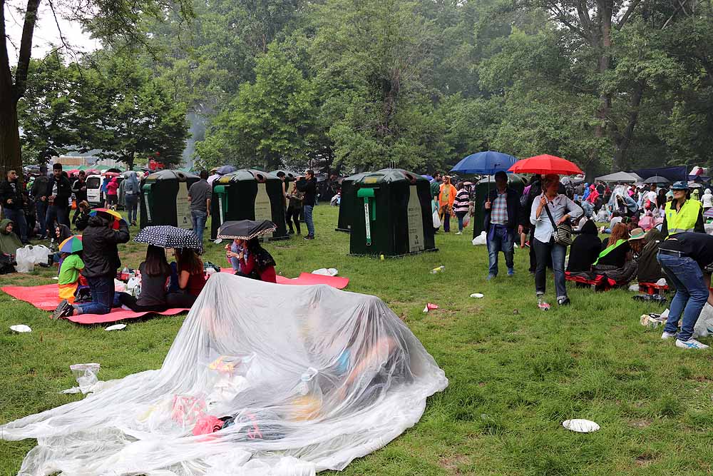 Fotos: La lluvia no agua El Parral