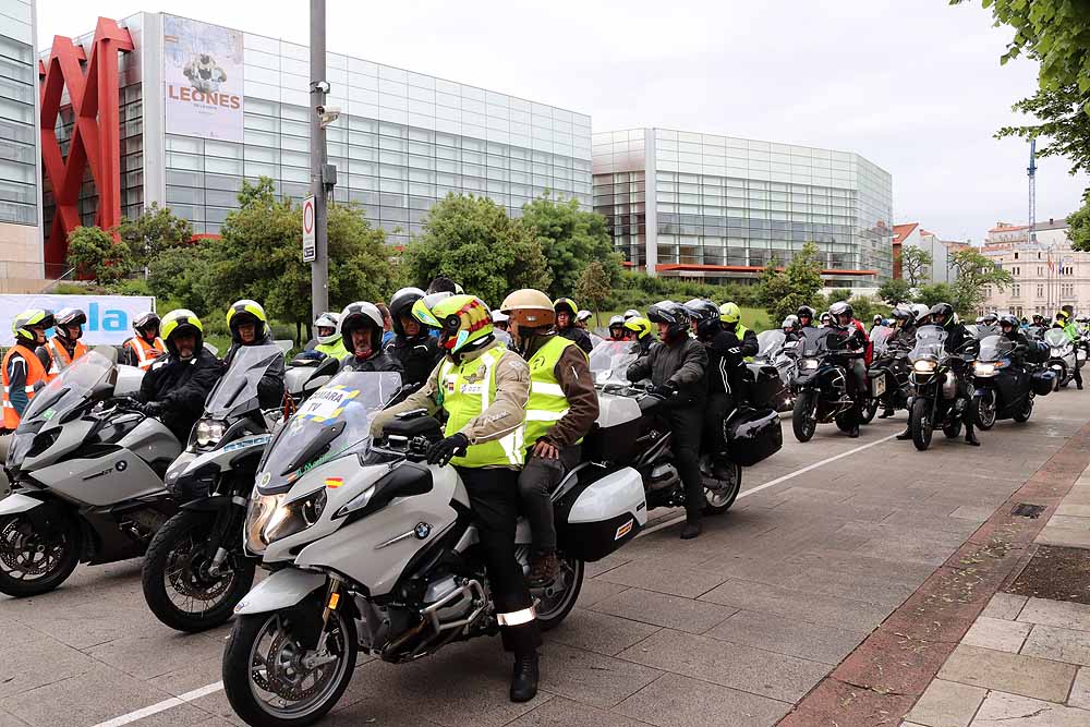 Fotos: Las motos de la N-623 ya están en ruta